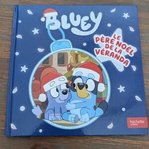 Hachette Blue Holiday Snow Globe Illustration